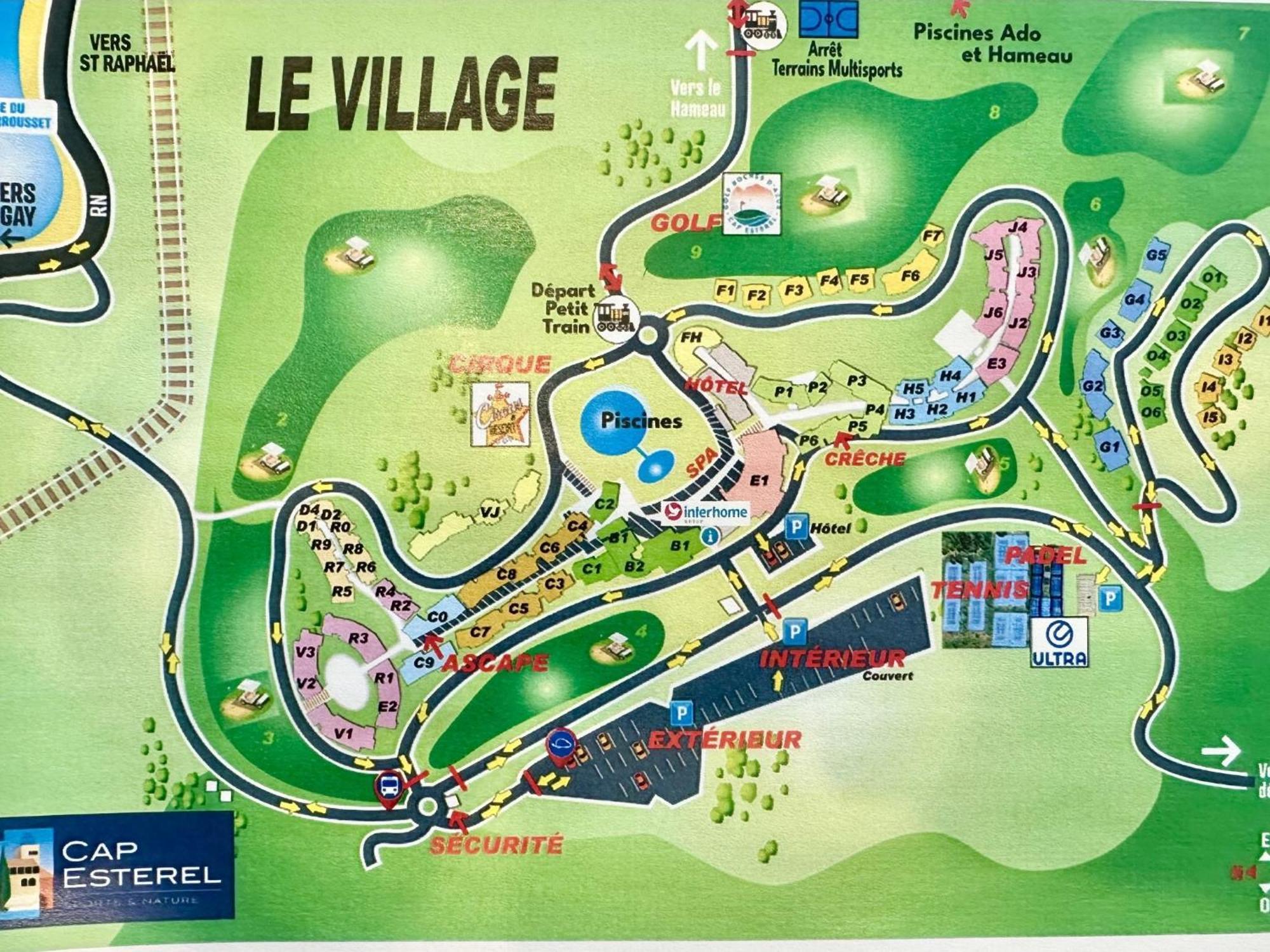Apartment Village Cap Estérel - Le Village-76 Saint-Raphaël Esterno foto